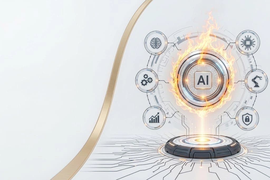 Fire AI background light