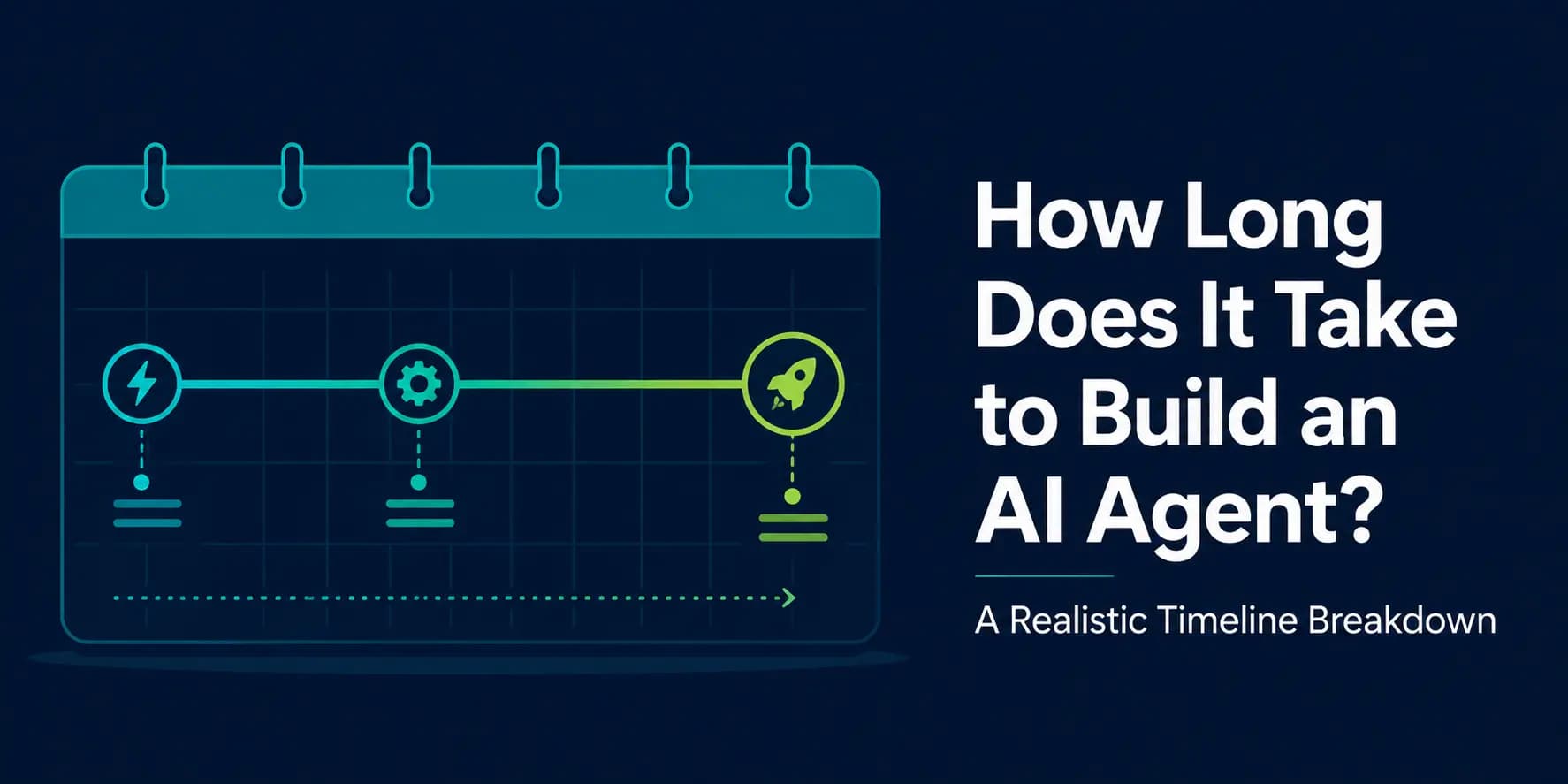 How Long Does It Take to Build an AI Agent? A Realistic Timeline Breakdown