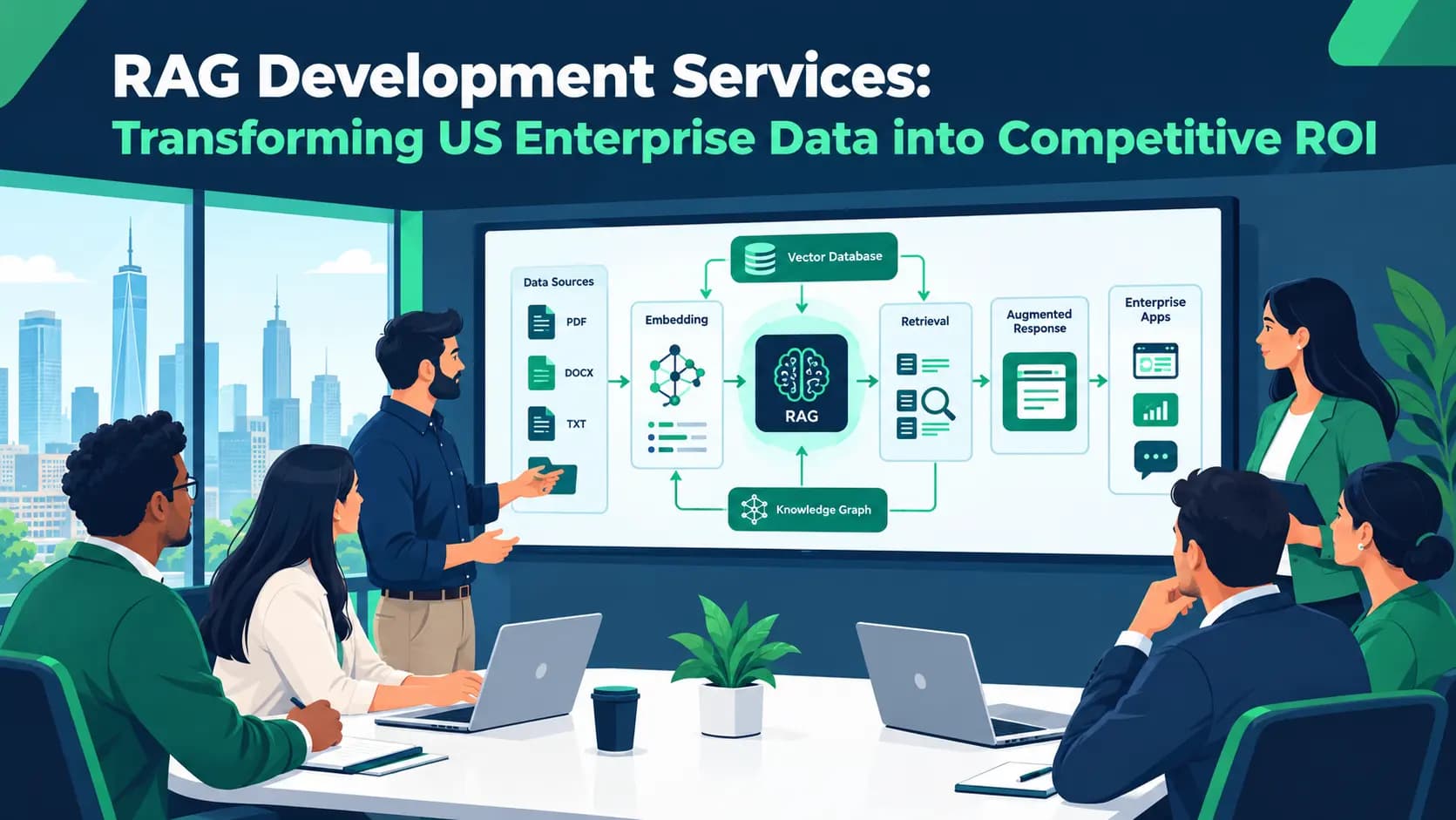 RAG Development Services: Transforming US Enterprise Data into Competitive ROI