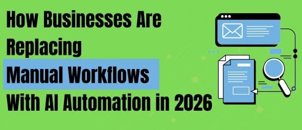 How Businesses Are Replacing Manual Workflows With AI Automation in 2026