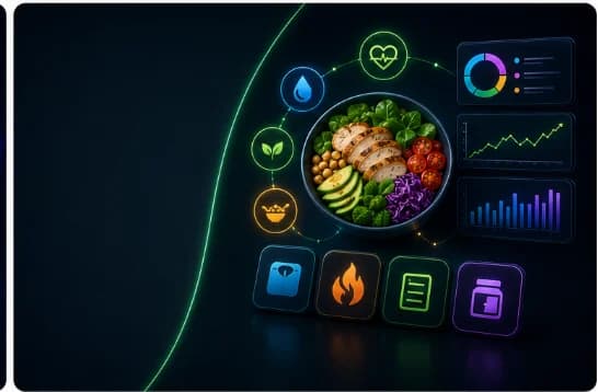 EAT App Dashboard Dark
