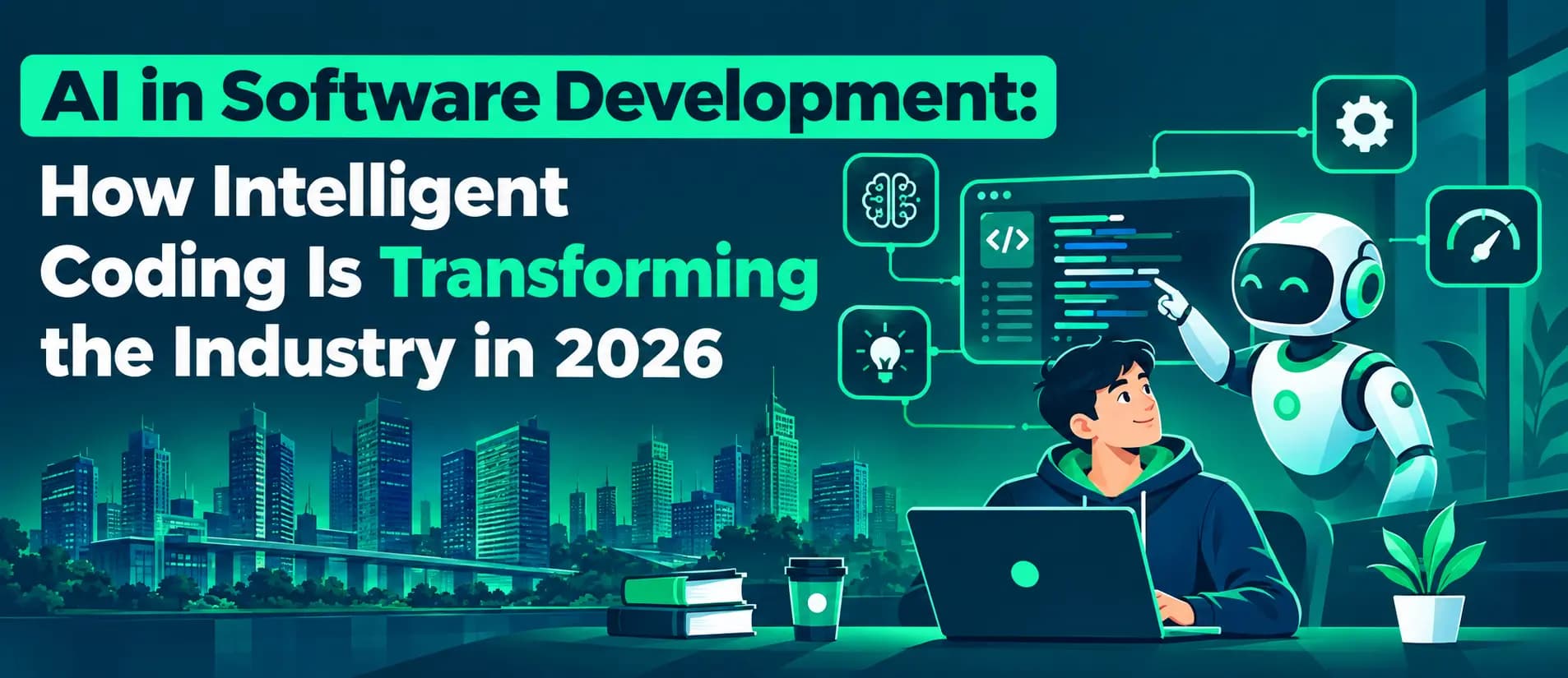AI in Software Development: How Intelligent Coding Is Transforming the Industry in 2026 AI in Software Development: How Intelligent Coding Is Transforming the Industry in 2026